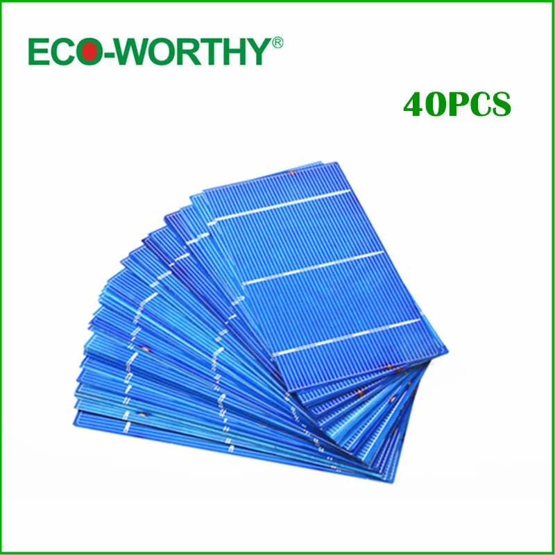 40pcs High Efficiency 3x6 Solar Cells To Diy Panels For Home 40pcs High Efficiency 3x6 Solar Cells To Diy Panels For Home Use Free Shipping