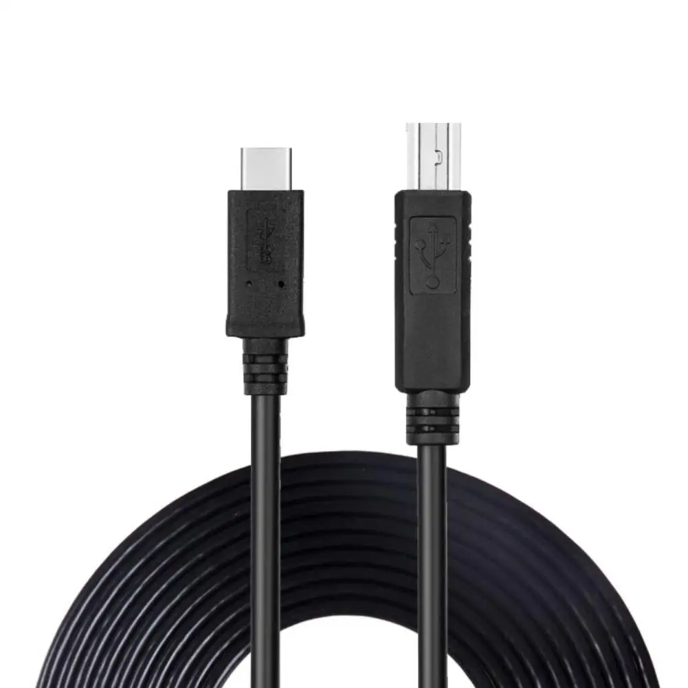 1/2/3/5/8 м USB 3 1 Type-C к 2 0 Type-B Кабель для принтера УДЛИНИТЕЛЬ шнур Лидер продаж |