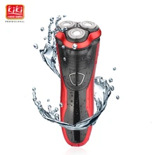 2017.Rechargeable Electric Shaver 3D Triple Floating Blade Heads Shaving Razors Face Care Men Beard Trimmer Barber Machine