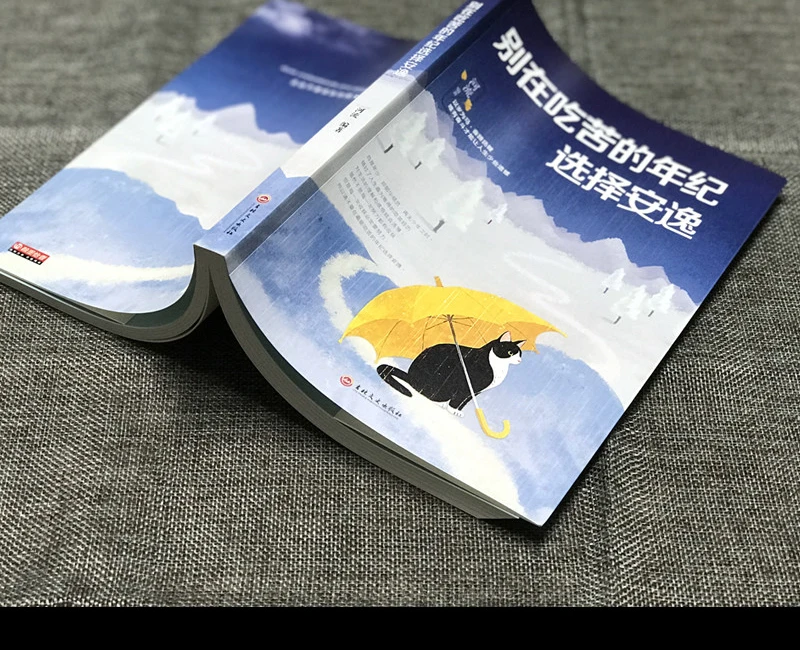 Новая китайская книга не выбирает комфорт в возрасте трудности куриный суп для души вдохновляющая книга