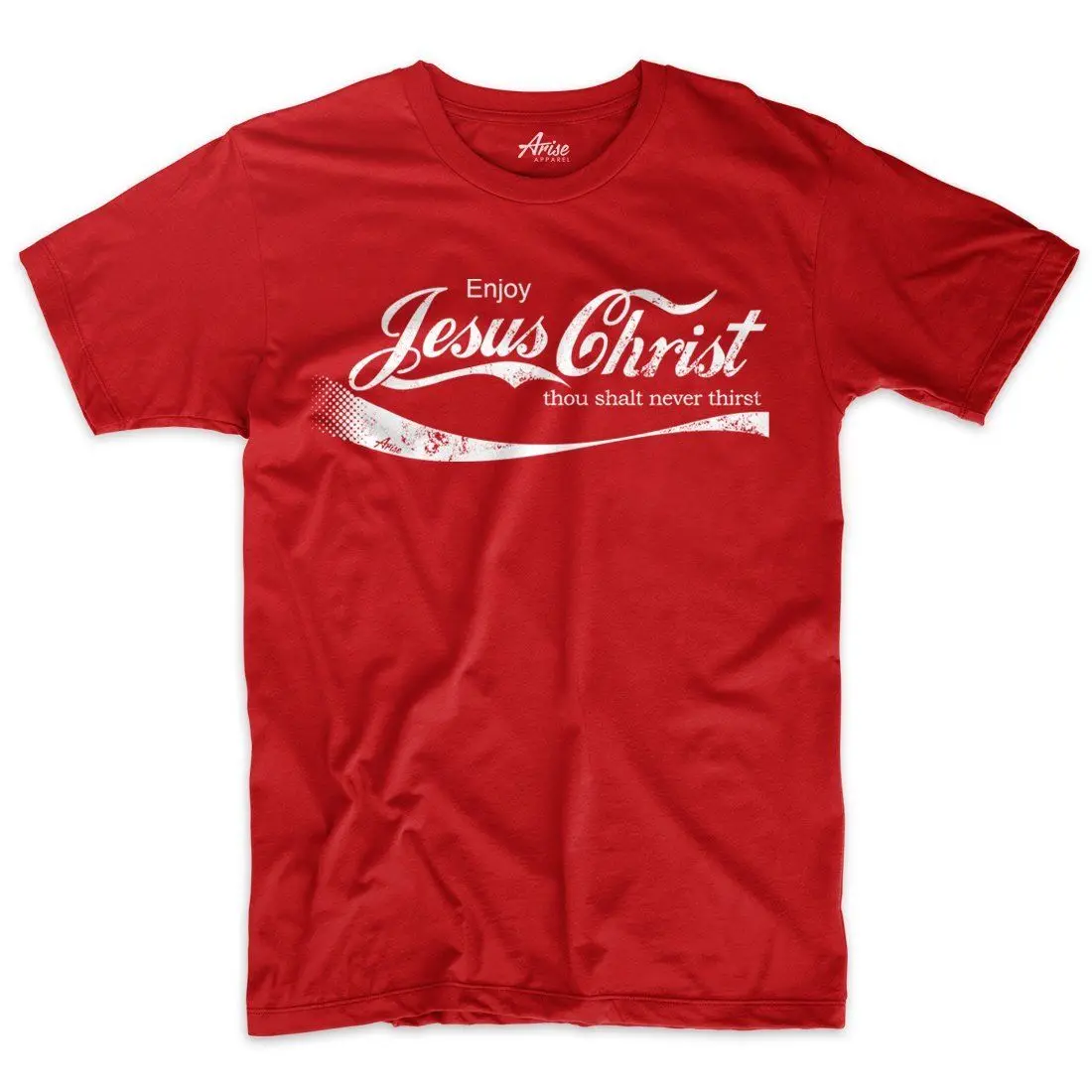 Футболка с надписью Cool Enjoy Jesus Christ забавная футболка для взрослых христианским