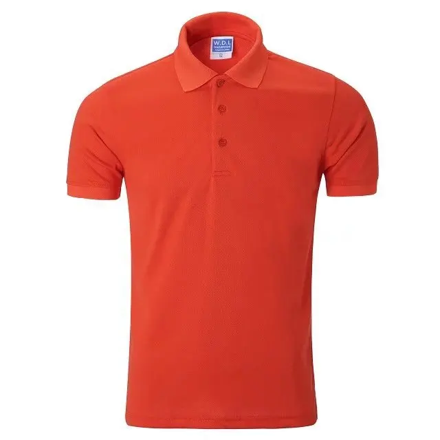 14 цветов, мягкая дышащая Повседневная рубашка поло из бамбукового волокна, женские и мужские футболки, топы, поддержка индивидуального обслуживания с логотипом - Цвет: Orange