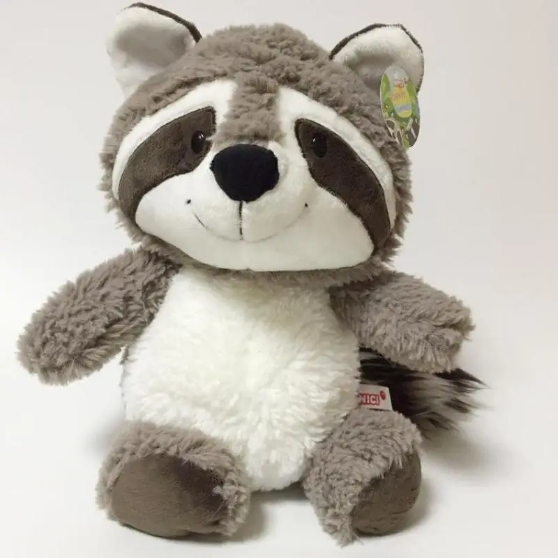 New NICI Cartoon Big Tail Raccoon Plush Toy Cute Soft Stuffed Animals Doll Pillow For Girls Children Kids Baby Birthday Gifts