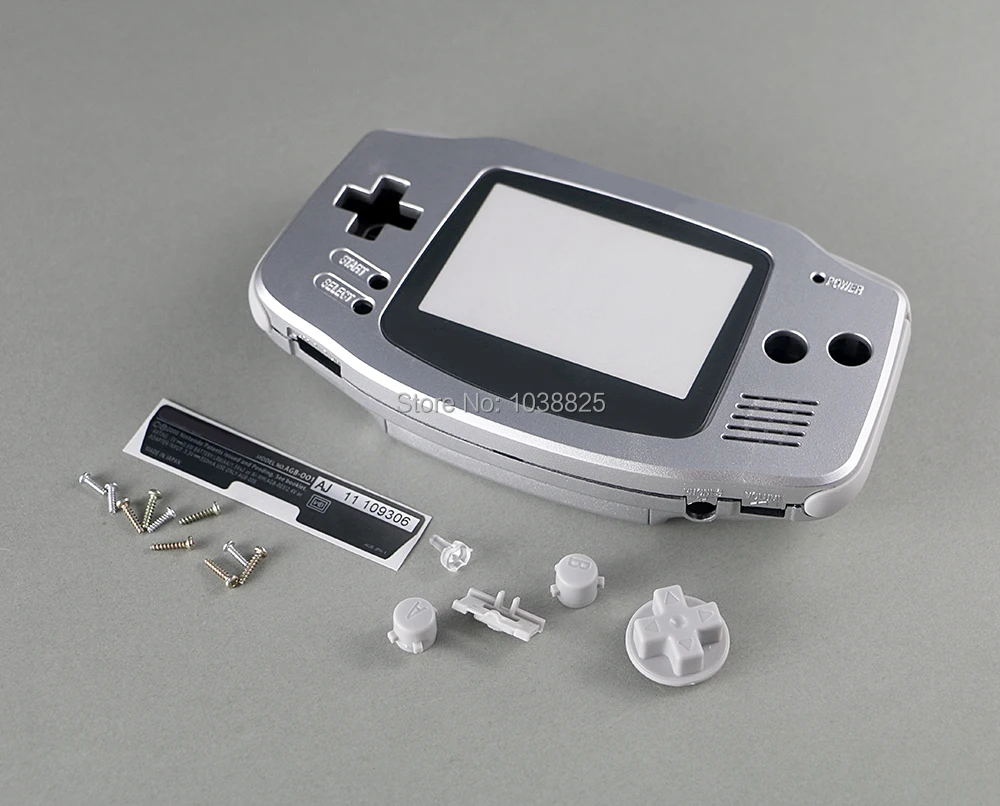 10 компл./лот для Nintendo GBA корпус чехол Gameboy Advance Shell Полный Корпус gba