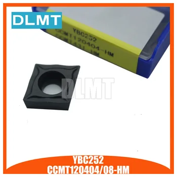 

10PC CCMT120404 CCMT120408 HM YBC252 High Quality Carbide Inserts Internal Boring Plate Turning TOOL