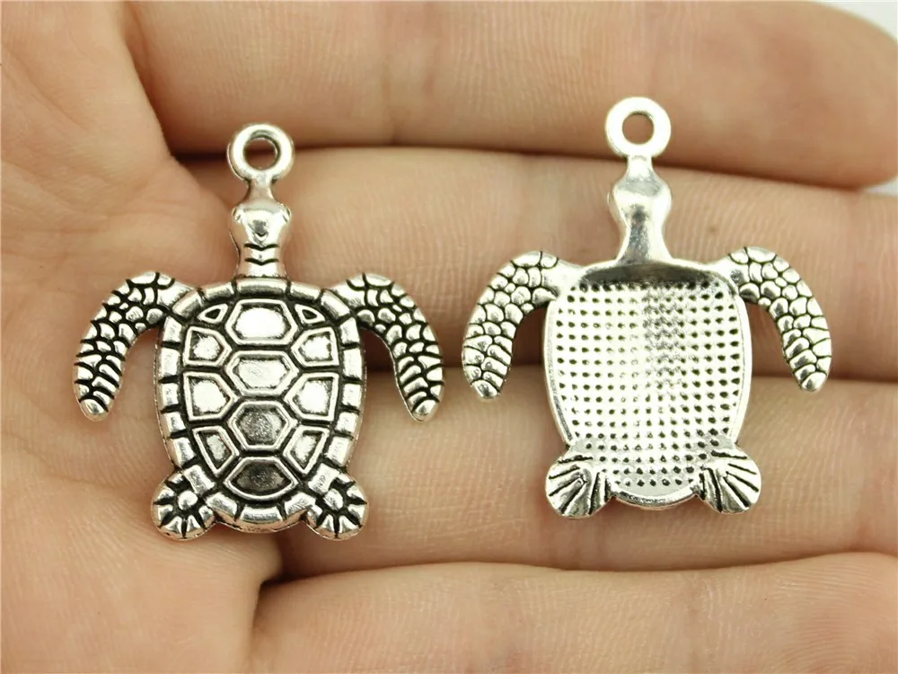 Buy WYSIWYG 5pcs 34x29mm Antique Silver, Antique