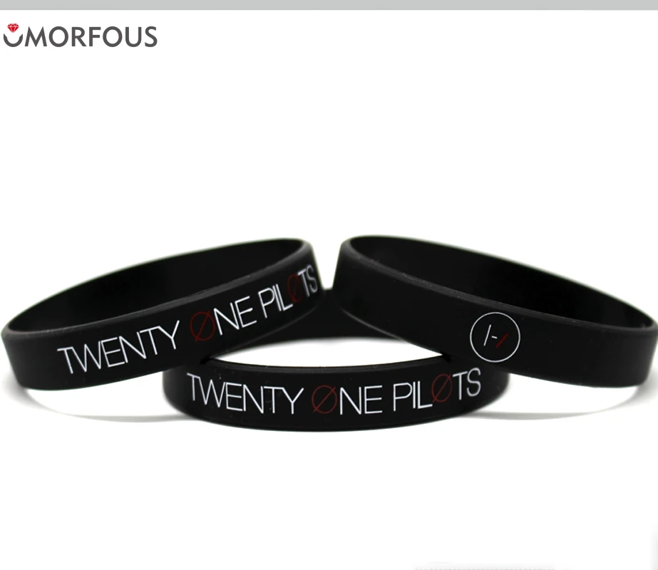 1 шт. группа Twenty One Pilots силиконовый браслет для любителей музыки продвижение