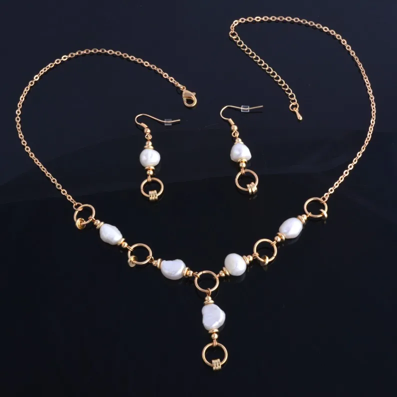 FRESHWATER PEARL NECKLACE SET 7