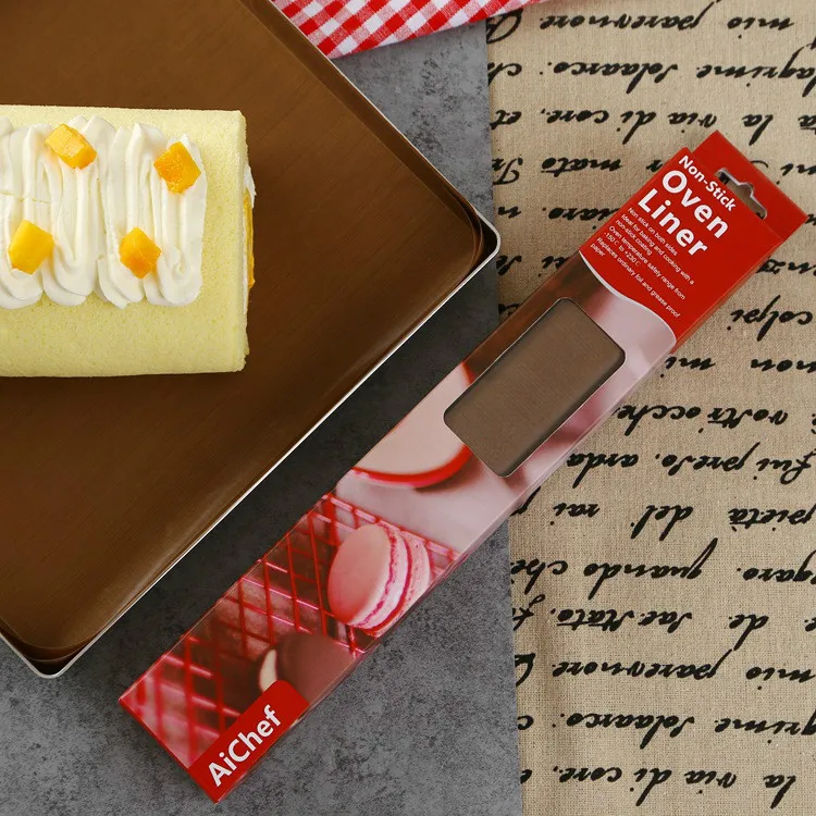 

2pcs Non Stick Oven Liner Reusable Teflon Reusable Barbecue BBQ Mat Electric Oven Heat Resistant Baking Accessories