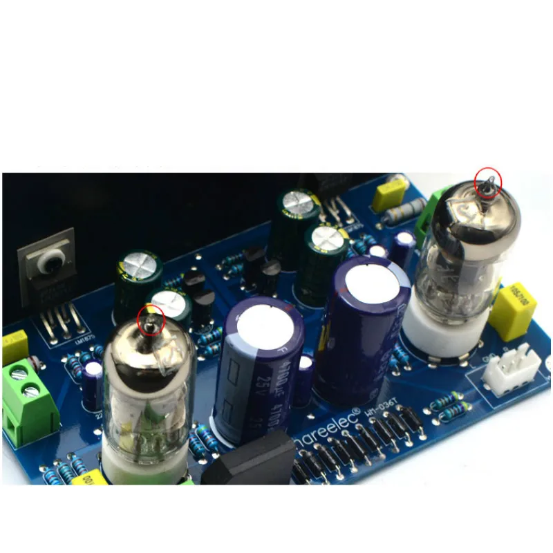 AIYIMA 25 Вт* 2 ламповый усилитель плата Amplificador Fever 6J1+ LM1875 вакуумная трубка 2,0 стерео аудио усилитель плата Diy комплект