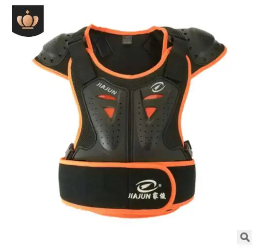 Children's Armor Jacket Spine Chest Protection Equipment Motocross Skateboard Jacket Motorcycle Gear Motos Kids Motocross