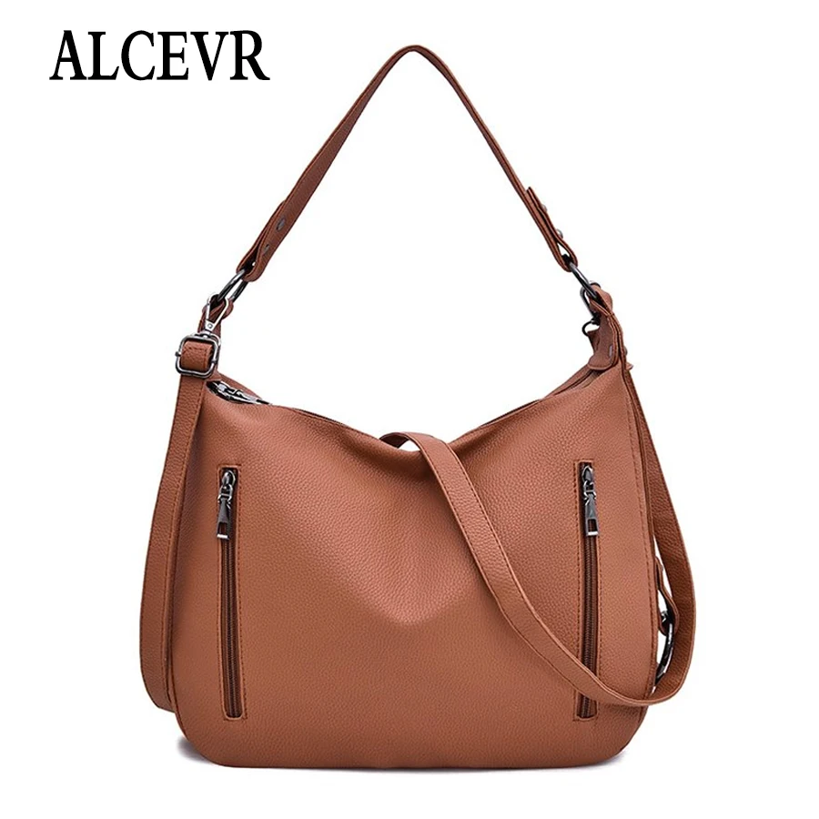 

ALCEVR Women Messenger New Tide Female Top-handle Bag Girls Simple Shoulder Bag Women Handbags for Lady Totes Fashion Party Pack