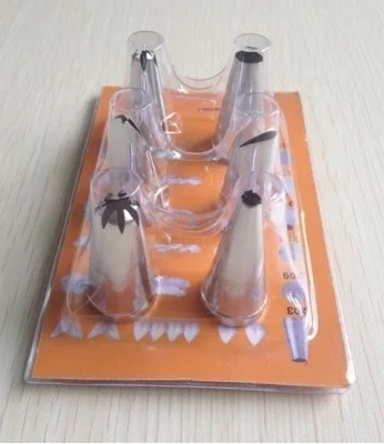 Набор бесшовных кондитерских трубок из нержавеющей стали насадка для пирожных