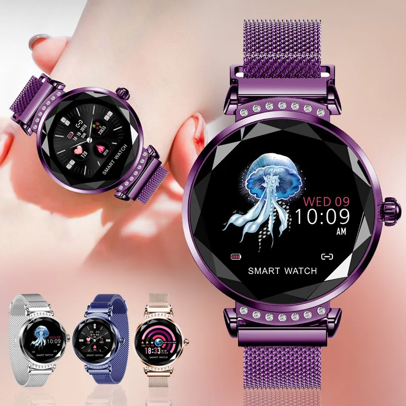 

1 Pcs Women Smart Watch Bracelet Heart Rate Monitor Waterproof for Android iOS LXH