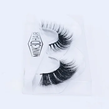 

Mink Lashes 3D Mink Eyelashes Natural False Eyelashes 1 pair Handmade Fake Eye Lashes Extension for Beauty Makeup 20Pair