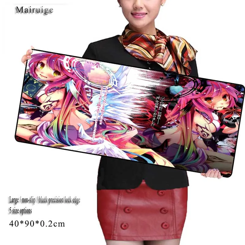 Mairuige No Game No Life коврик для мыши самостоятельно, коврик для мыши на заказ, коврик для мыши под заказ, коврик для мыши под заказ в стиле аниме