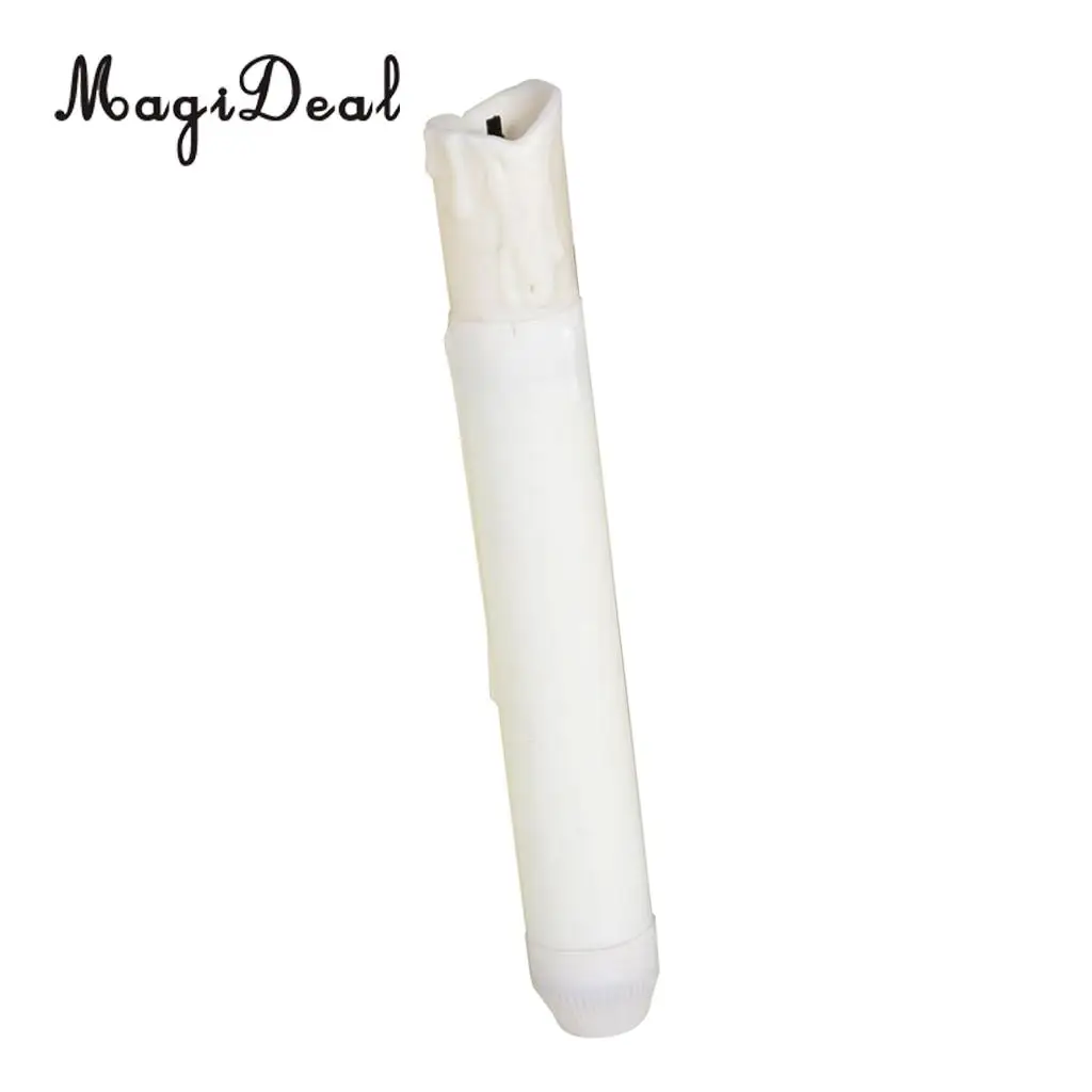 MagiDeal 155mm Tall Electric LED Candle Flameless Candle for Party Decor Warm White B