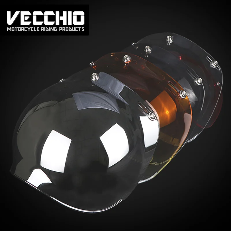 TORC BEON винтажный мотоциклетный шлем bubble shield 3 оснастки ветровой щит пилота козырек