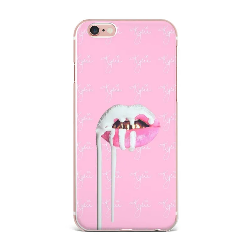 Сексуальная девушка Кайли Дженнер Губы Поцелуй прозрачный силиконовый мягкий ТПУ чехол для телефона Крышка для Apple iPhone 5 5S SE 6 6s X XR XS Max 7 8 Plus - Цвет: TPU