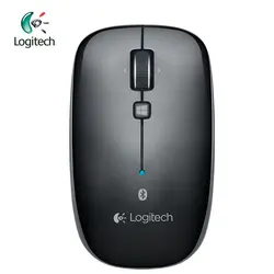 Logitech мышь M557 Bluetooth беспроводная мышь с эргономичными мышами 1000 dpi 2,4 ГГц Беспроводная для ПК официальное агентство тест-поддержка