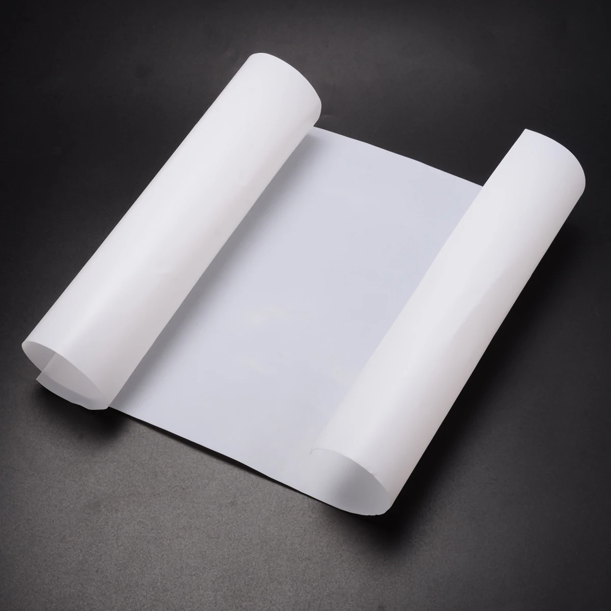 White Teflon PTFE Film/Sheet Virgin High Strength 500x250x0.3mm For Power Tools