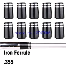 Изготовленный на заказ черный клюшка для гольфа. 355 для конический наконечник Железный Клин ferreles+ двойной Щепка Кольца для сертификатом от сертификационной MB AP1 AP2 серии железа