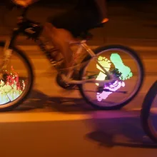 Последние светодиодные фонари горный велосипед Велосипедный Спорт спицы Горячие Колёса