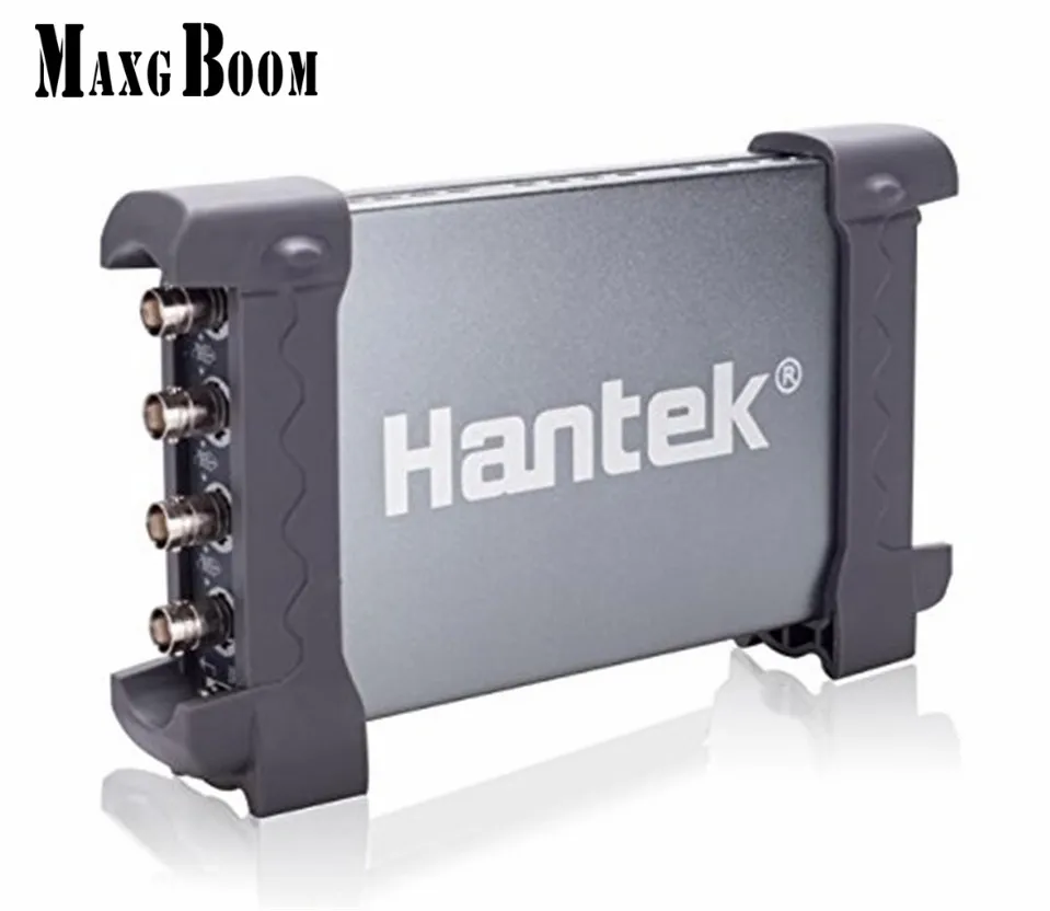 

Original Hantek6104BD 4CH USB PC Digital Oscilloscopes 100MHz Oscillograph with 1GSa/s Real-time Sampling Rate 64K Record length
