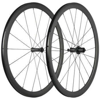 

Ultra Light 38MM Road Carbon Wheelset Clincher 23mm Powerway R7 Hub Road Bike Full Carbon Braking Surface Bicycle Wheels