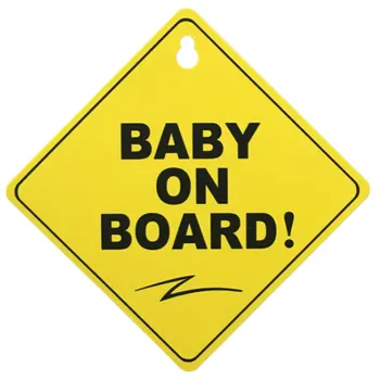 

2 pcs Car Sucker Baby Stickers Safety Warning Sticker Vinyl Sticker For Car Window Car Stickers Intimate Accessories