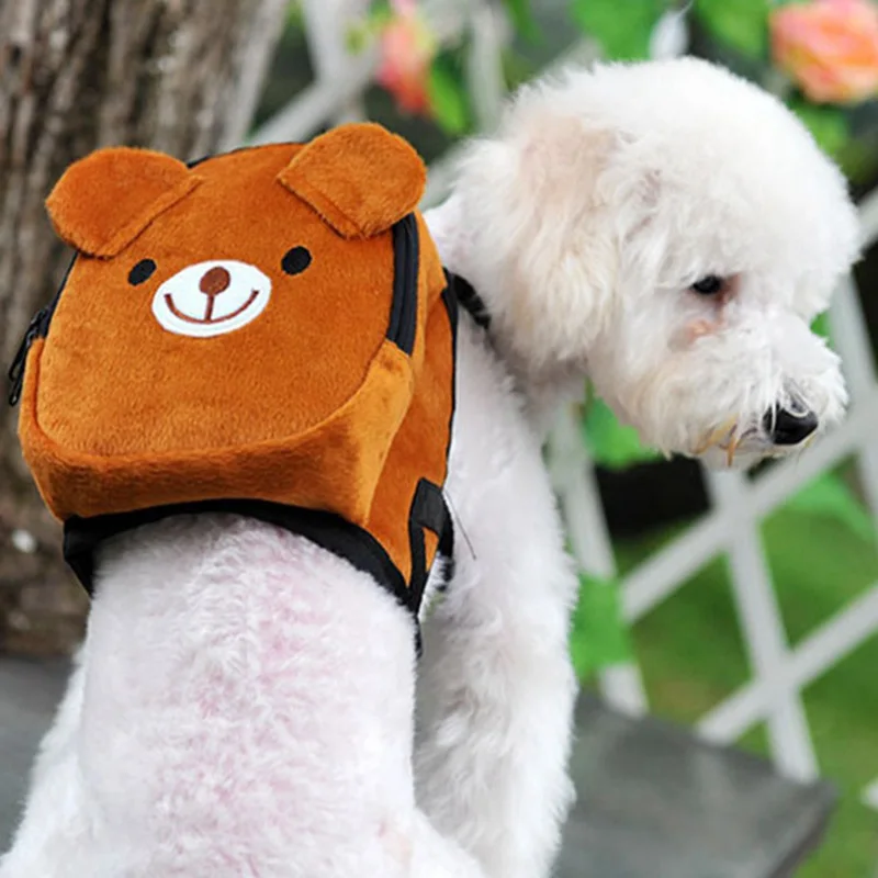 Cute Dog Backpack with Leash , Outdoor Bags for Dogsdog backpack