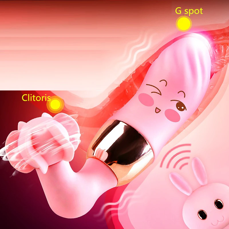 Вращающийся оральный секс язык Вибратор G Spot клитора вибрирующие эротические