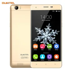 4 г оригинальный Смартфон Oukitel K6000 2 ГБ 16 ГБ 5.5 ”Android 5.1 MTK6735P 4 ядра 1.0 ГГц 6000 мАч большой аккумулятор мобильного телефона