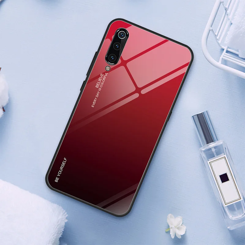 Для Xiao mi Red mi Note 7 6 Pro 6A 5 Plus защитный чехол для Xiao mi K20 Pro цветной градиентный задний Чехол для телефона mi x 3 2S - Цвет: 05