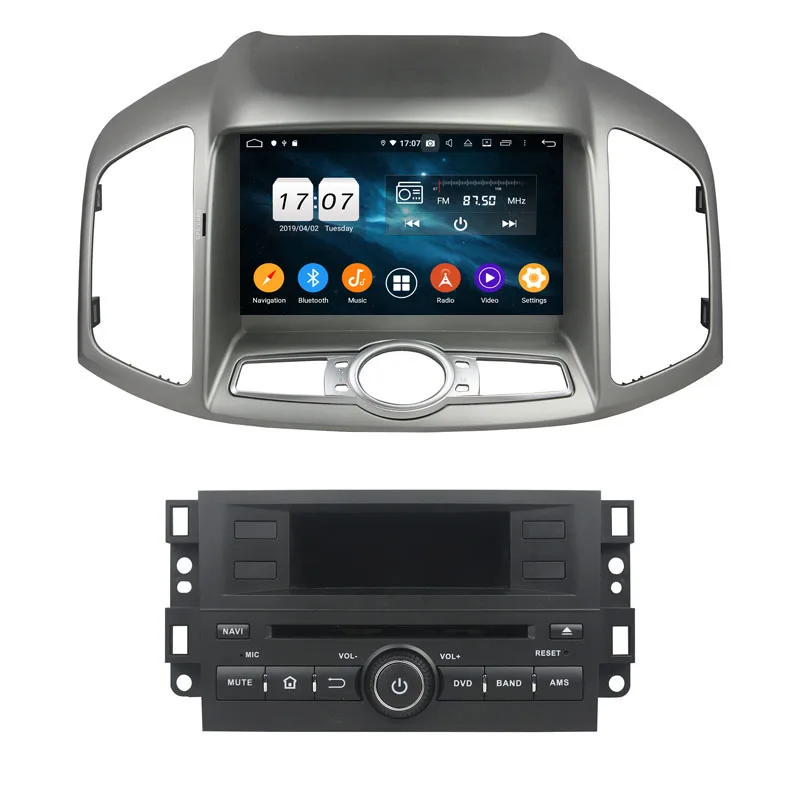 Sale 8inch two din Octa Core Android 9.0 Car DVD Player For Chevrolet Captiva 2012-2016 Radio GPS navigation Stereo 4G RAM 64G 1