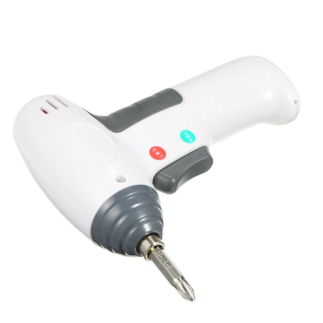 Mini Rotary Wireless Household DIY Electric Screw Driver Set Battery Operated Cordless Screwdriver Drill with 3 PCS Screws