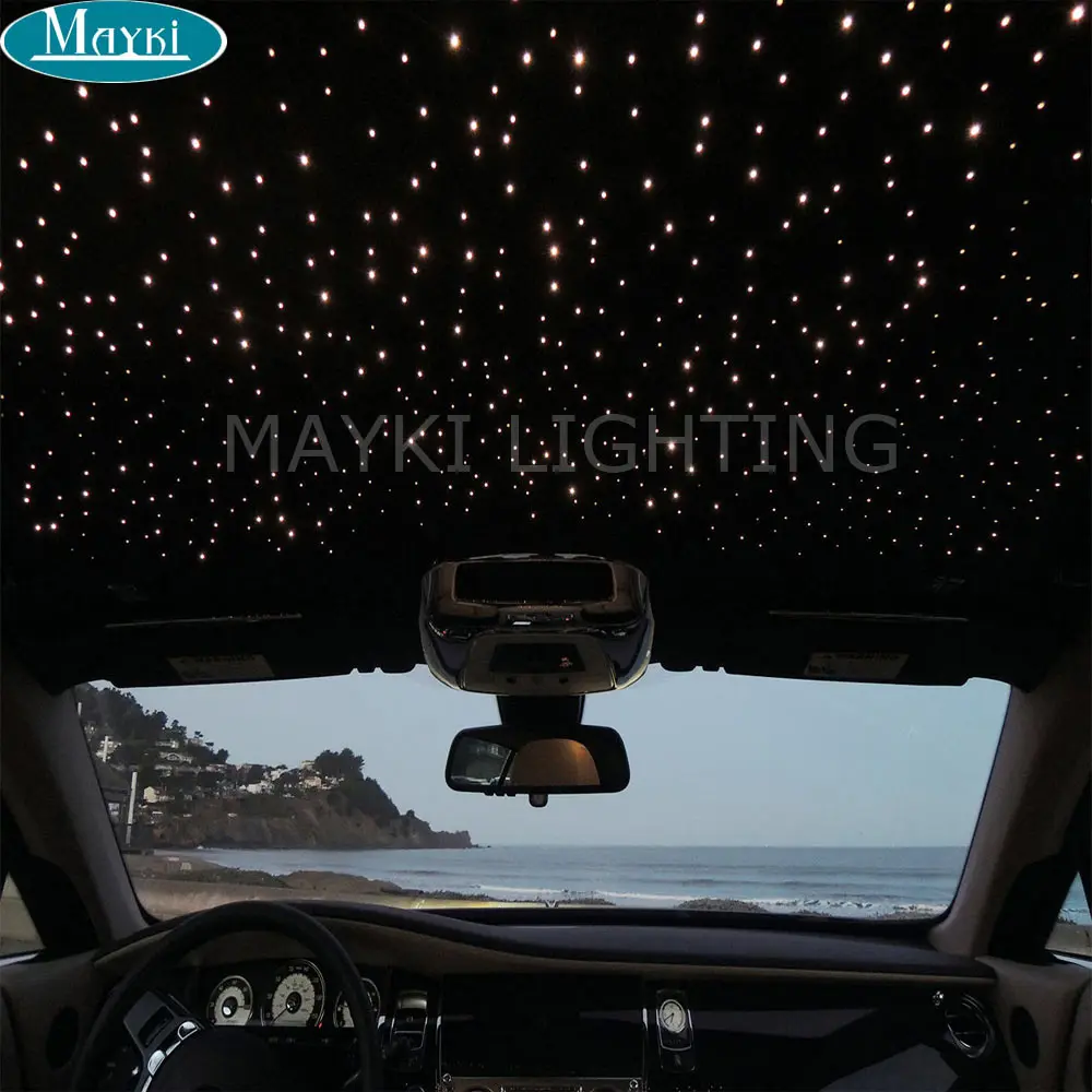fiber-optic-light-forcar-using-top-roof-starry-decoration