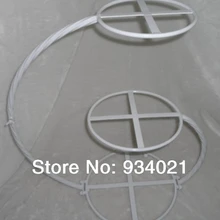 3 уровня белый круглый железный Стенд для кексов, железо, дисплей для кексов