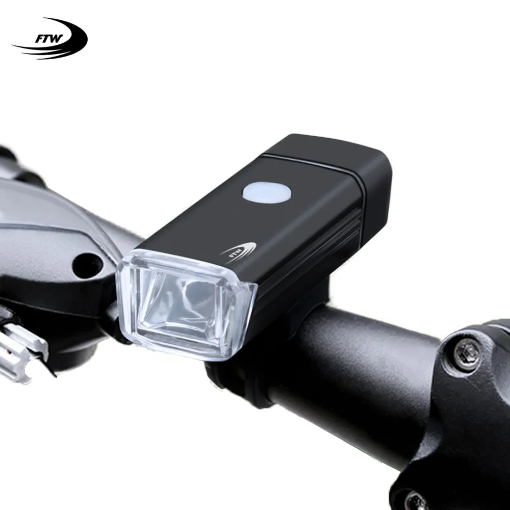 USB Rechargeable T6 LED Bike Front Light Bicycle Head Lamp Cycling Horn Fit MTB