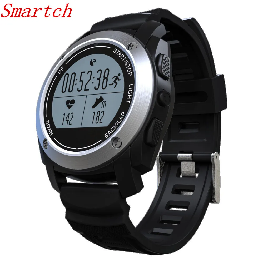

Smartch S928 GPS IP66 Smart Activity Tracker Ceramic Antenna Height&Pressure Monitor Smart Watch 450mAH for Iphone/HUAWEI/Xiaomi