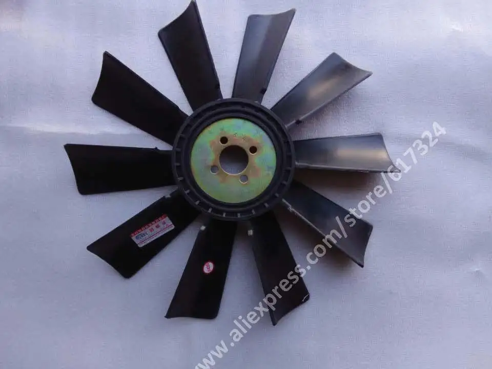 

Weichai R4 engine for engineering machinery, the 490mm cooling fan