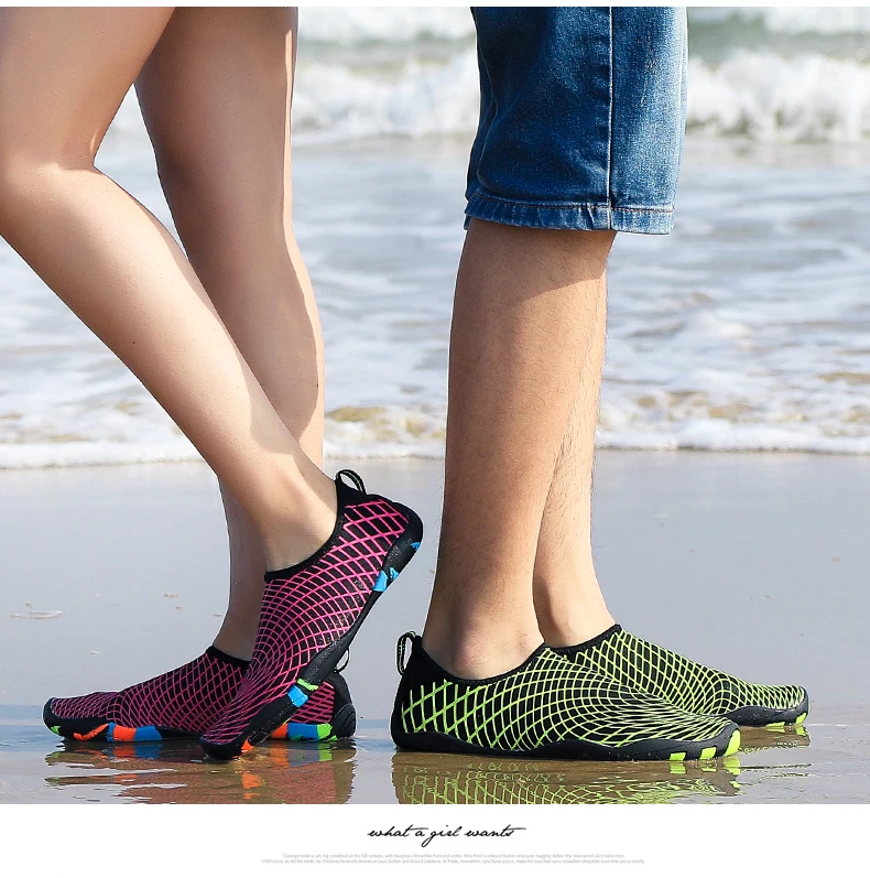 Новинка; Мужская и женская уличная акваобувь; Легкая спортивная прогулочная Треккинговая обувь для занятий йогой; пляжная обувь для плавания; мягкая быстросохнущая обувь