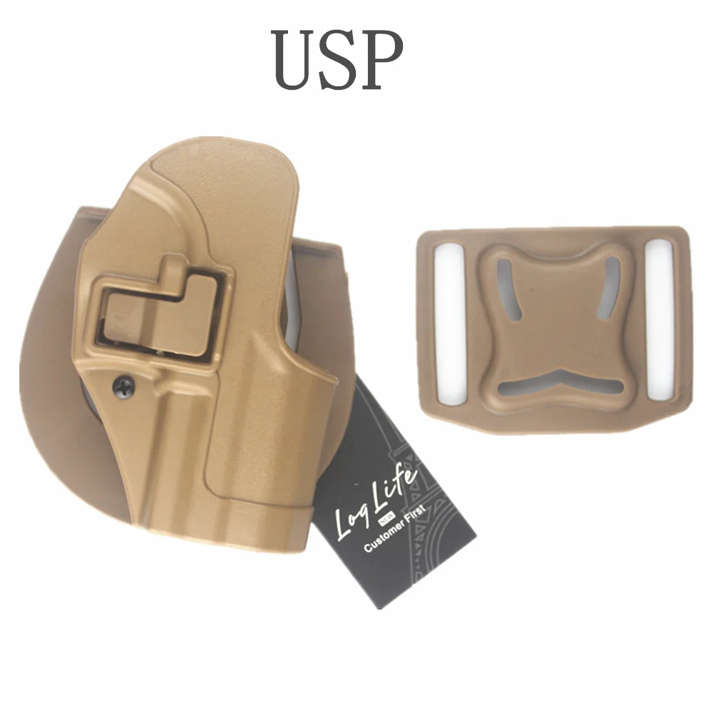 Тактический кобура для пистолета CQC Кобура USP. 45 SERPA HolsterTan BK|cqc holster|usp holsterholster gun |