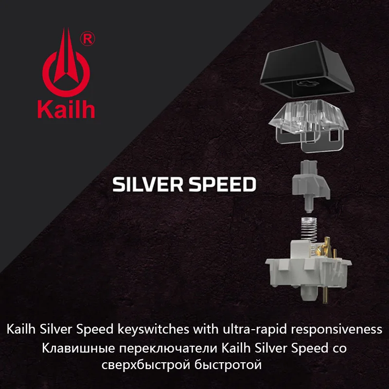 Клавиатура KINGSTON E sports HyperX из сплава игровая RGB клавиатура с металлической панелью