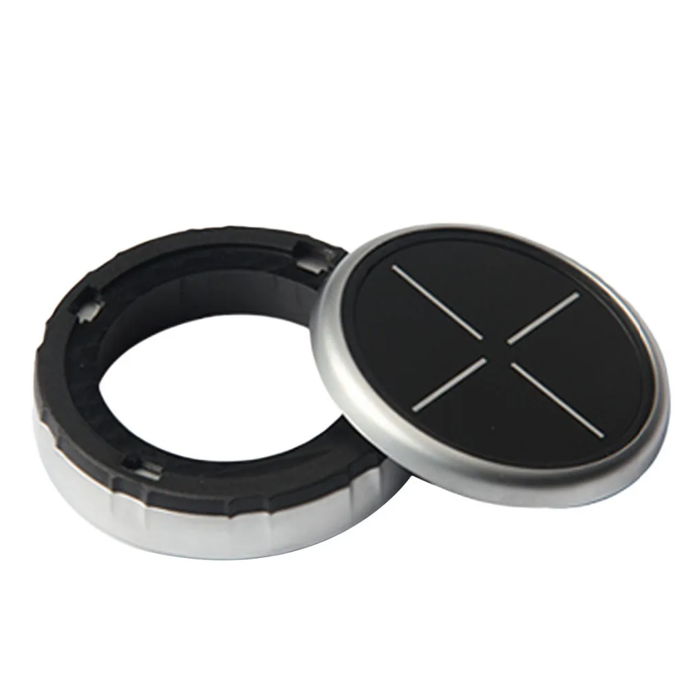 Dewtreetali Car Multimedia Buttons Cover M Emblem Stickers for BMW X1 X3 X5 X6 F30 E90 E92 F10 F18 F11 F07 GT Z4 F15 F16 F25 E60