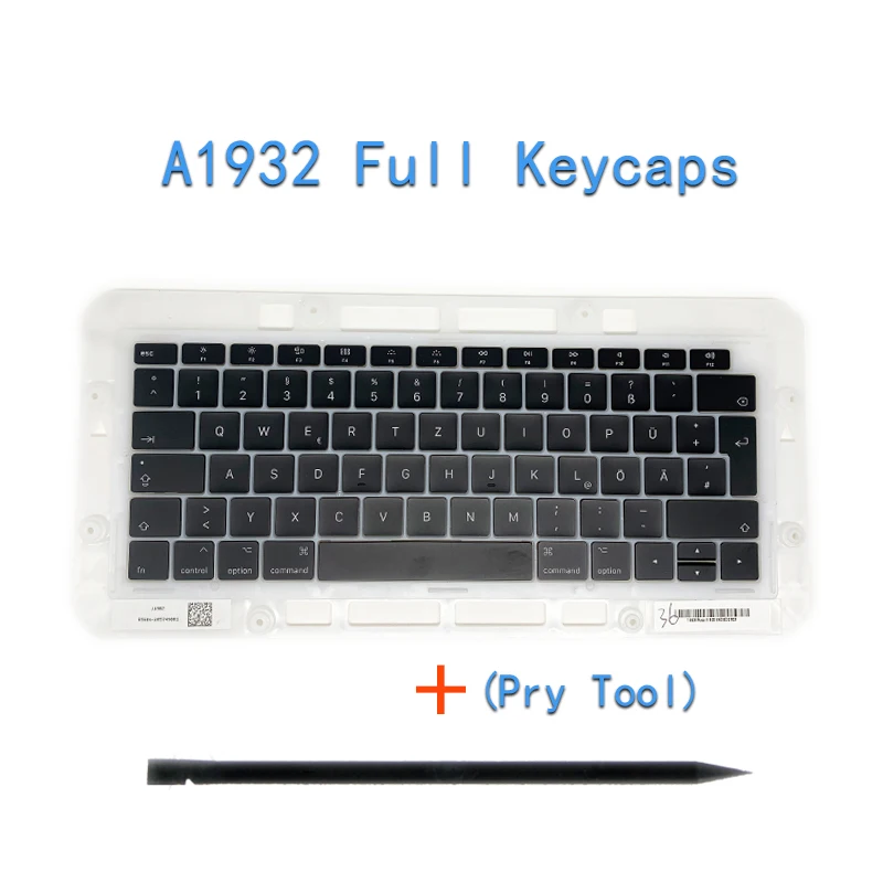 Оригинальные немецкие колпачки клавиш A1706/A1707/A1708 для Macbook Pro/Air 13 &quot15&quot A1932/A1990/A1989
