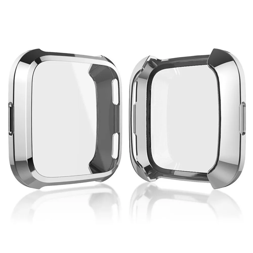 Защитный чехол для экрана Fitbit Versa защитный полная защита 360 гелевый бампер l1020