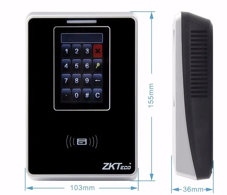 

RFID time & attendance terminal with 3" TFT LCD SC700 zkteco