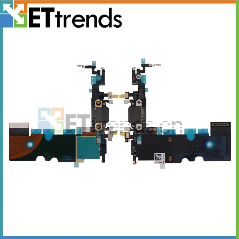 

5PCS/LOT Original New Charging Port & Audio Flex Cable for iPhone 8 Charging USB Dock Connector Headphone Jack Free Ship DHL