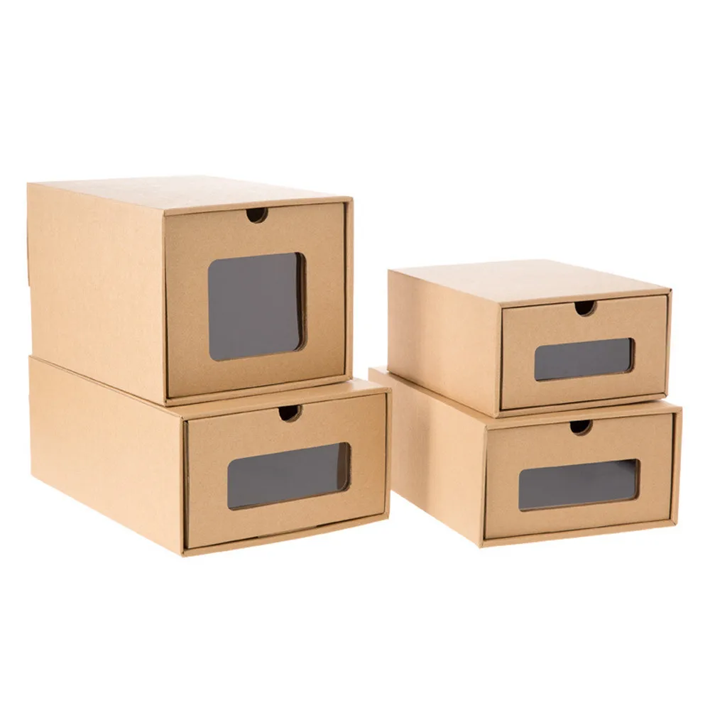 diy shoe box drawer creative strong kraft paper drawer style shoe storage box diy shoe box drawer creative strong kraft paper drawer style shoe storage box
